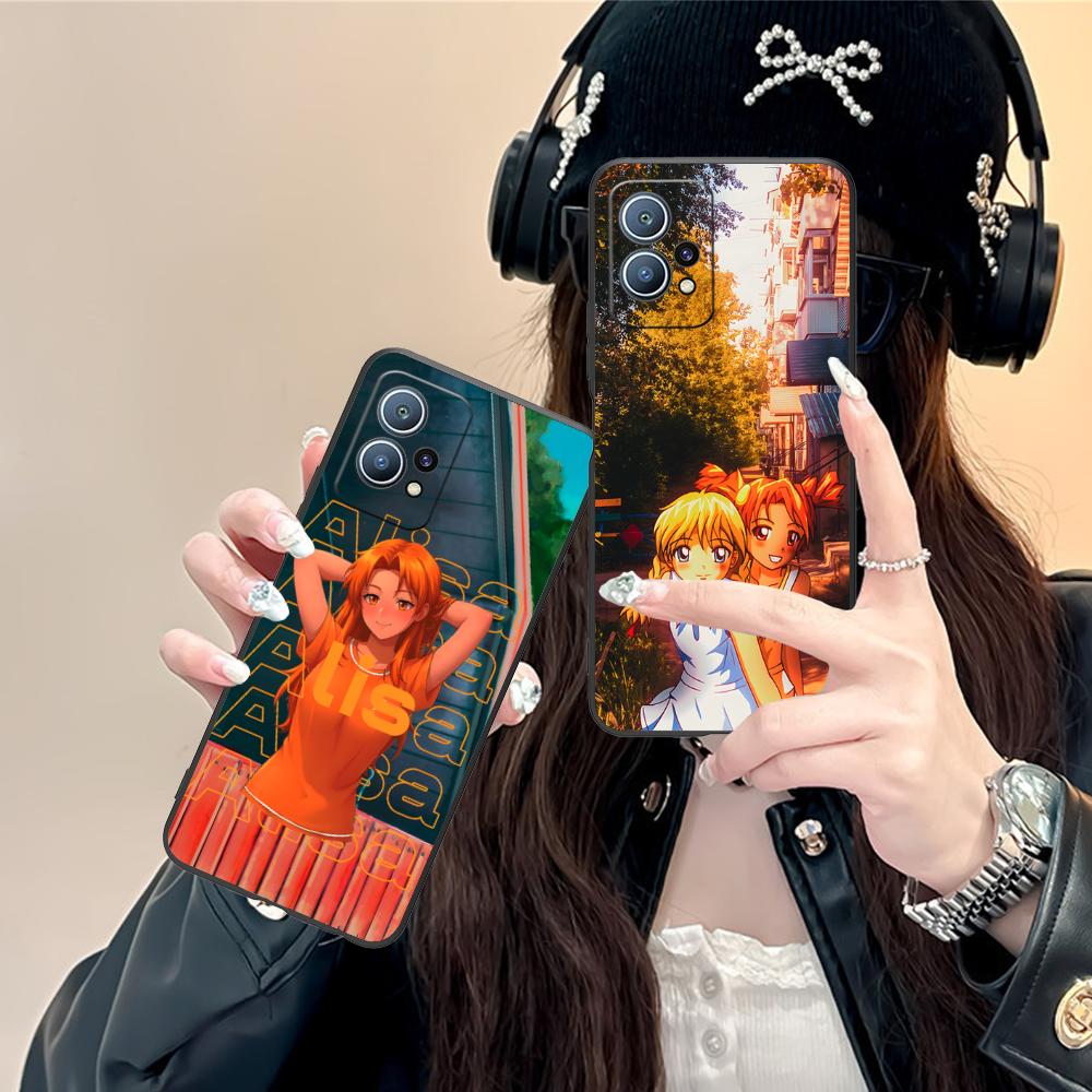 Вечное Лето Алиса Матовый Чехол для Мобильного Телефона для Huawei P60 P50 P40 P30 P20 P10 P9 P8 Pro Lite Plus Цветной Печатный Чехол