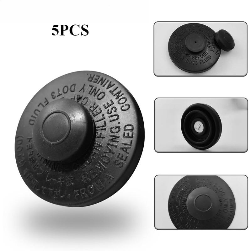 5PCS 47230-12040 Brake Master Cylinder Fluid Reservoir Cap For Toyota Tacoma 4Runner Avalon Highlander Sienna Camry Corolla T100