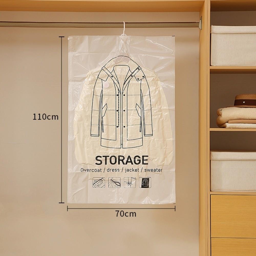 Large Size Clothes Organizer Clear Space Saving Bags New Vacuum Storage Bags  Bedroom Use