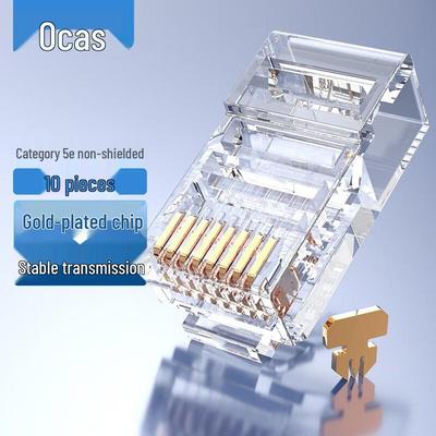 Неэкранированный Ethernet-коннектор AUCAS Cat5e RJ45
