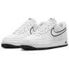 Nike Air Force 1 07 с вышивкой Swoosh - белые черные мужские кроссовки Photon-Dust FJ4211-100