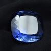 Natural Blue Tanzanite Loose Gemstone Square Cushion Cut 8.45 ct for Jewelry Making and Crafts