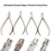Dental Orthodontic Aligner Pliers Thermal Forming Invisible Brace Plier Vertical /Horizontal Level/Tear Drop Dentist Tools