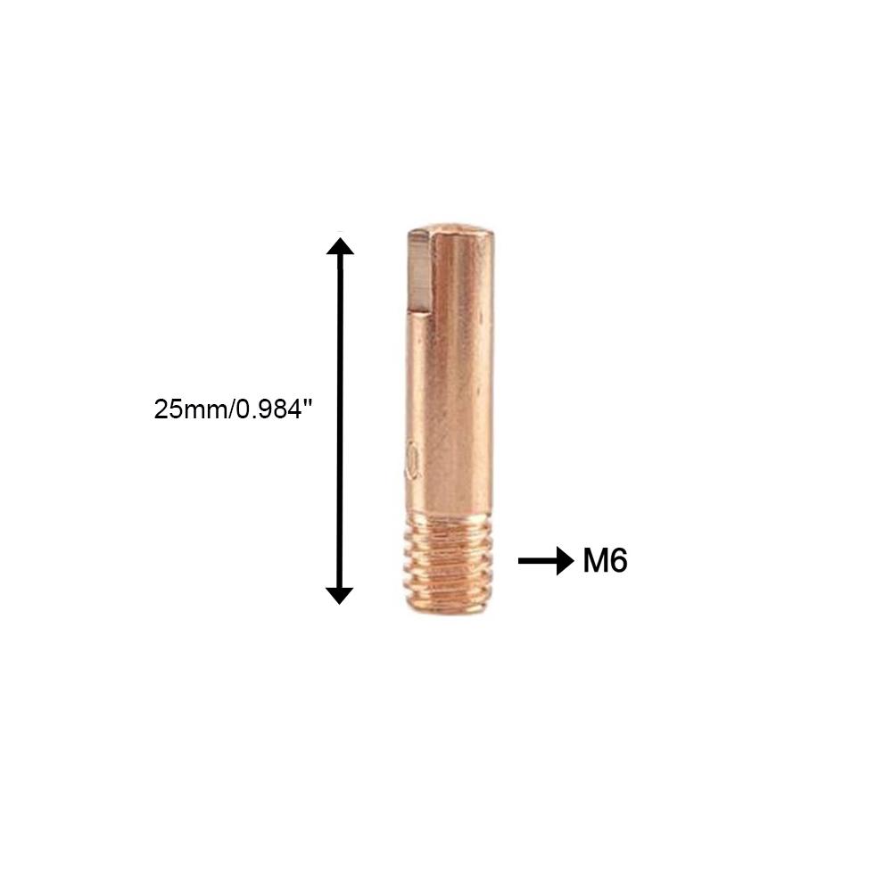 3 шт. Расходные материалы для сварочной горелки MIG MAG 15AK, сопла с резьбой, контактные наконечники 0,8 мм, 1,0 мм, 1,2 мм, держатель наконечника, латунные аксессуары