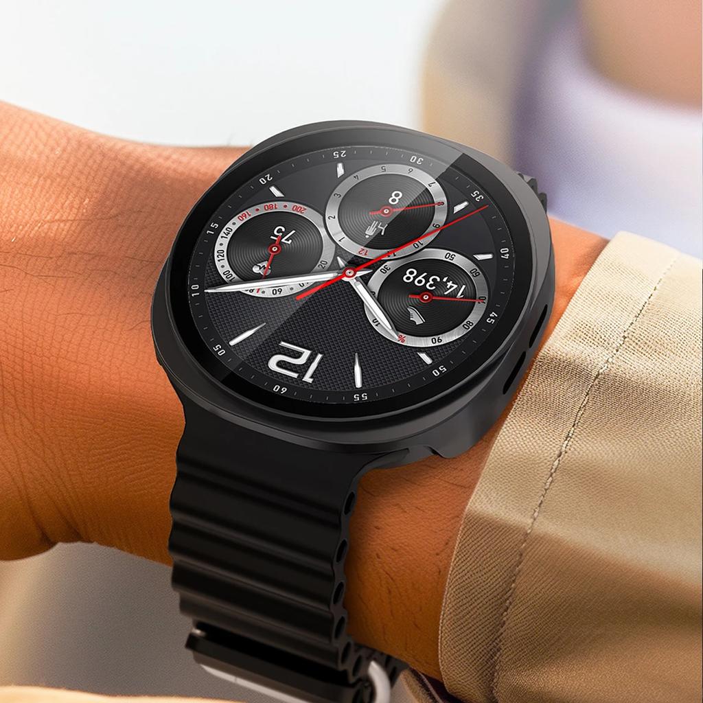 Защитный чехол для Samsung Galaxy Watch 8 Жесткий бампер из ПК без защитной пленки для экрана для Galaxy Watch 8 40 мм 44 мм Аксессуары-чехлы