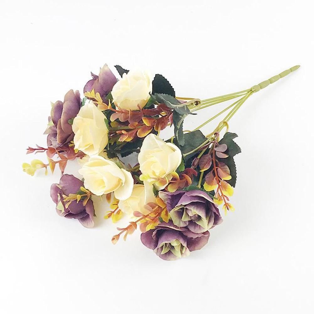 Искусственная роза Искусственный цветок для домашнего офиса 36см