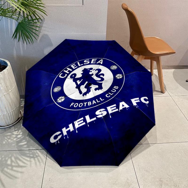 C-Chelsea Umbrella with Automatic Open/Close & Self-8-Rib Heavy-Duty Umbrella, Compact Travel Umbrella Suitable for Outdoor