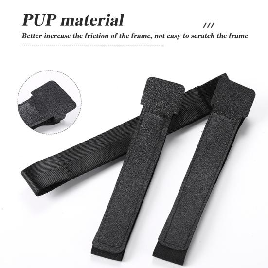 Ремень для ручки велосипеда, прочная нейлоновая лента, универсальный складной ремень для переноски рамы горного шоссейного велосипеда, ремень-подъемник для багажника, аксессуары для велосипеда