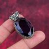 Amethyst Pendant Gemstone Jewelry, 925 Solid Sterling Silver Pendant, Gift For Women Handmade Pendant