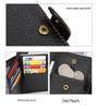 Men's Genuine Leather RFID Tri-Fold Wallet & Card Holder