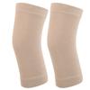 2 шт. компрессионный наколенник ультратонкий хлопковый бесшовный бандаж на колено поддержка для облегчения боли