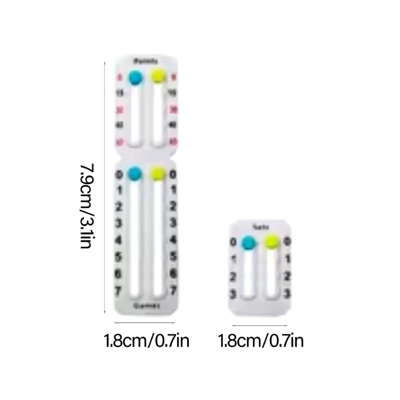 Tennis Point Counter Tennis Racket Accessories Tennis Score Board Tennis Scoring Equipment Tennis Racket Score Counter