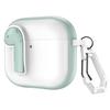 Applicable Apple AirPods 1 protective case with lock switch creative headset Bluetooth case Pro1 soft anti-drop case