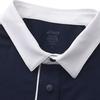ASICS Polo Shirts Men's 2041A405 400 Dark Navy Blue Polo Collar Moderate Straight Fit 2041A405-100-2041A405-400