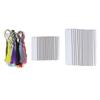 60 Pcs Sublimation Blanks Bookmark Double Sided Sublimation Blanks Products with Colorful Tassels for DIY Gift Labels