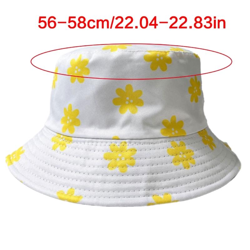 Двусторонняя складная шляпа рыбака с цветочным узором, дышащий головной убор унисекс для походов, отпуска, повседневного использования