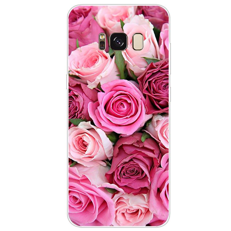 Чехол для Samsung Galaxy S8 Plus, силиконовый чехол, милый мягкий чехол из ТПУ для Samsung Galaxy S8 S 8 Plus, чехол-бампер для телефона S8Plus Coque