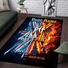 Custom personalization Bull Power Print Area Rug - Soft, Washable Non-Slip Indoor Mat,Living Room,Home&Office Decorative Rug