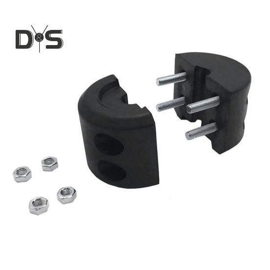 Резиновая заглушка для лебедки Мини-защита буксировочного крюка Простая установка Грузовик ATV UTV Внедорожник ORV Лебедка прицепа Крюк для троса Стопор для защиты от лески Замена