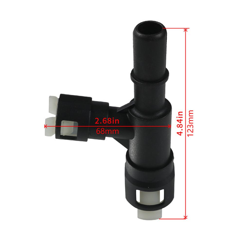 2 шт. Т-образный соединитель шланга отопителя ПОДХОДИТ для Chevrolet Tahoe Cadillac Escalade Sierra