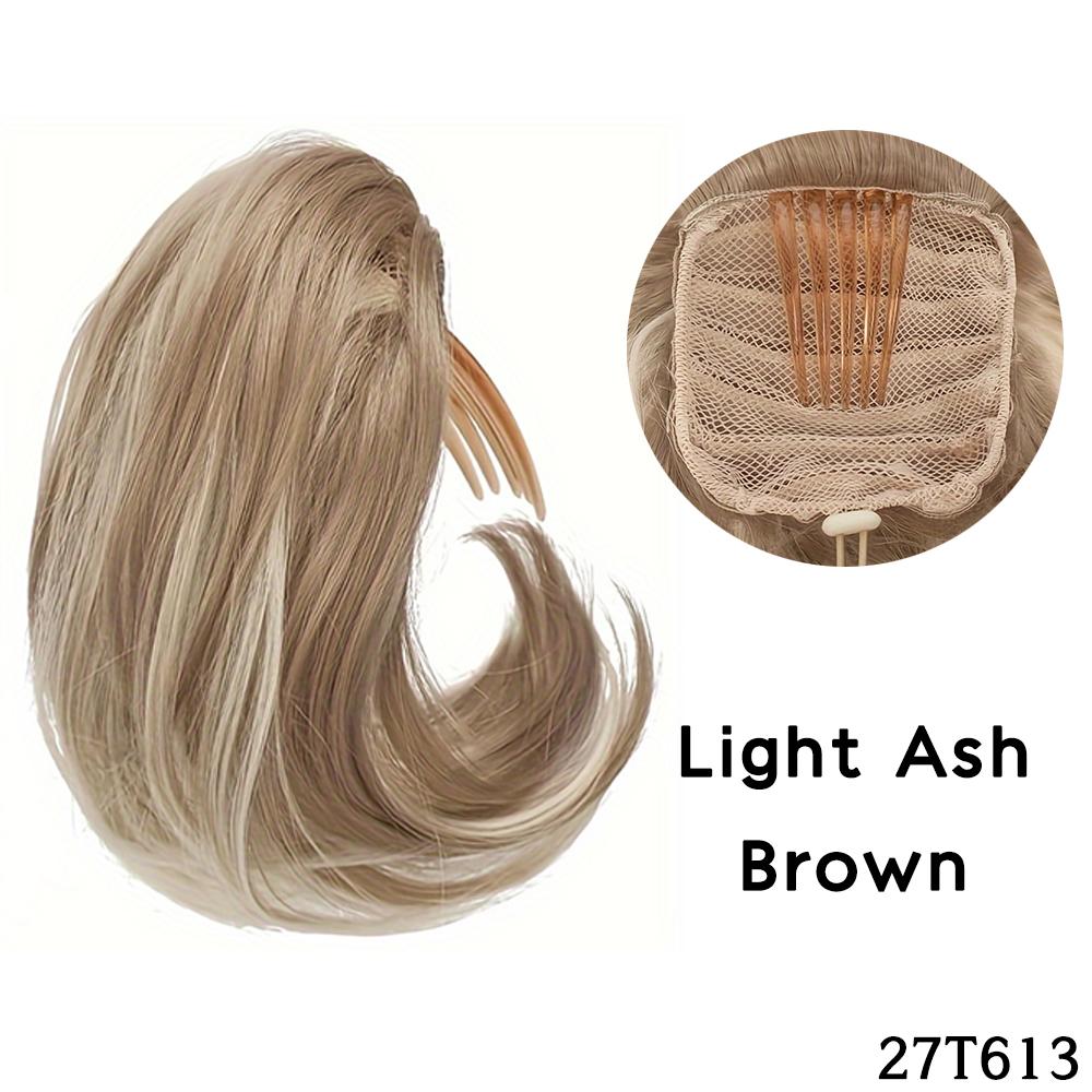 XINRAN Волосы в виде булочки, синтетический короткий хвост, булочка, наращивание волос, булочка на шнурке, парик для женщин, одежда для косплея