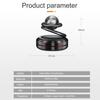 Solar Car Rotating Creative Ornaments Car Aromatherapy Air Freshener Aluminum Alloy Decoration Accessories