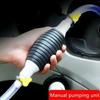 Hand Fuel Pump Car Fuel Tank Sucker Oil Transfer Car Fuel Pump Petrol Diesel Liquid Manual Pump Fuel Emergency Saver Gas Pump