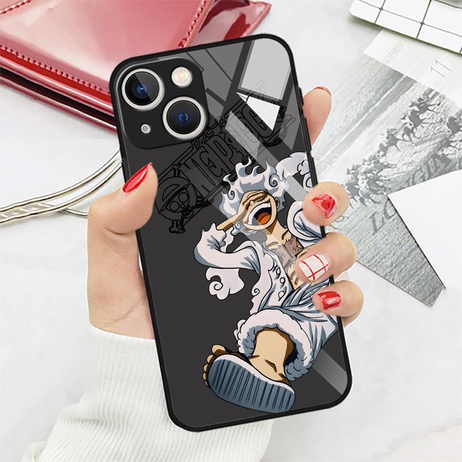 Чехол для iPhone 17 Pro Max XR 12 14 11 8 Air 16 15 Plus 13 Стеклянная крышка для телефона OneS P-ieceS Крутой