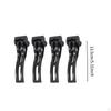 4x Rear Clamps for Hard Soft Folding Truck Bed Tonneau Cover Auto Accessories, Universal