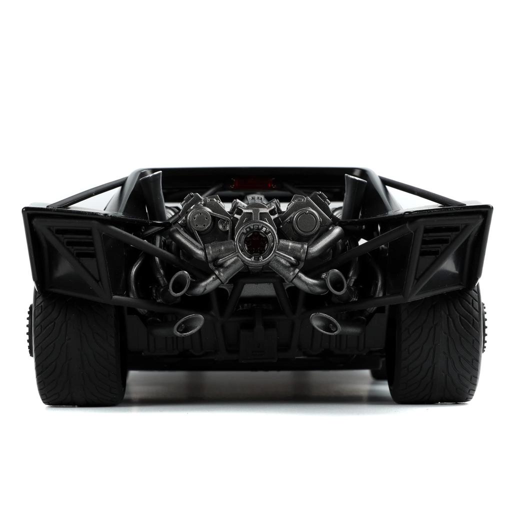 DC Comics The Batman JADA TOYS 2022 Metals Scale Diecast Vehicle Batmobile with Light Up THE BATMAN JADA TOYS 2022 METALS Scale DIE CAST VEHICLE