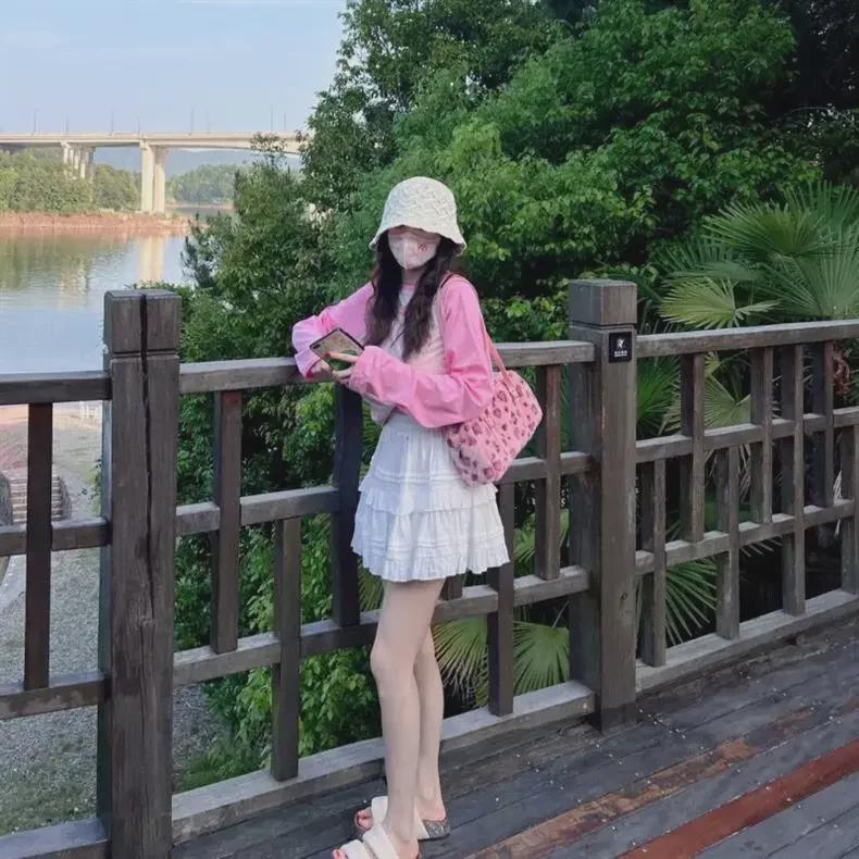 Новая плюшевая сумка через плечо с розовым леопардовым принтом 2024 года для женщин