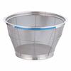 Endo Shoji Commercial TKG New Mammoth Color Deep Strainer, 33cm, Blue, Stainless Steel, Made In Japan, AZL4810