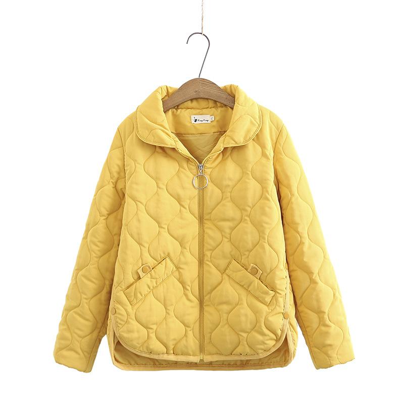 Осенняя женская свободная модная стеганая куртка