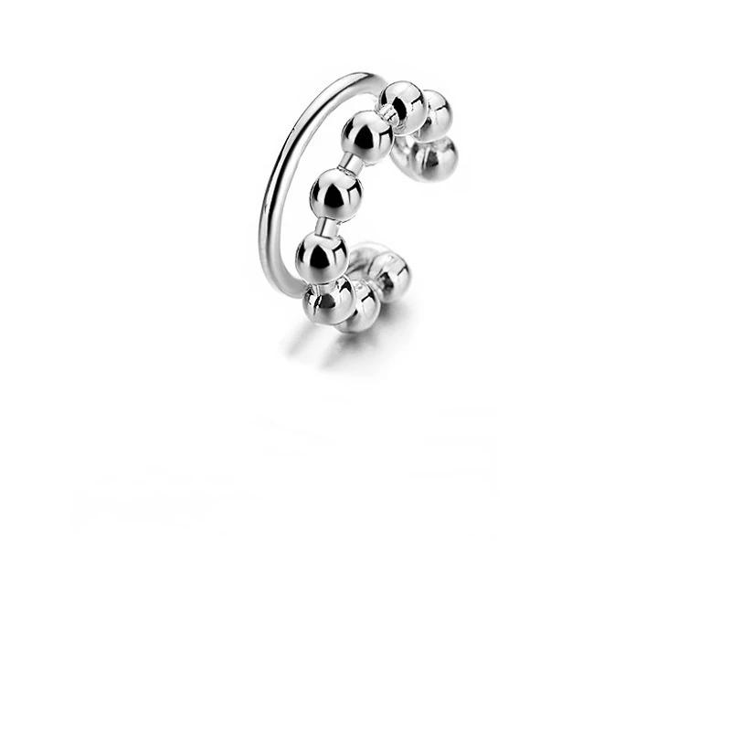 1 шт. Очаровательные Клипсы-Серьги Линия Цирконов Ear Cuff Без Прокола Серьги Украшения