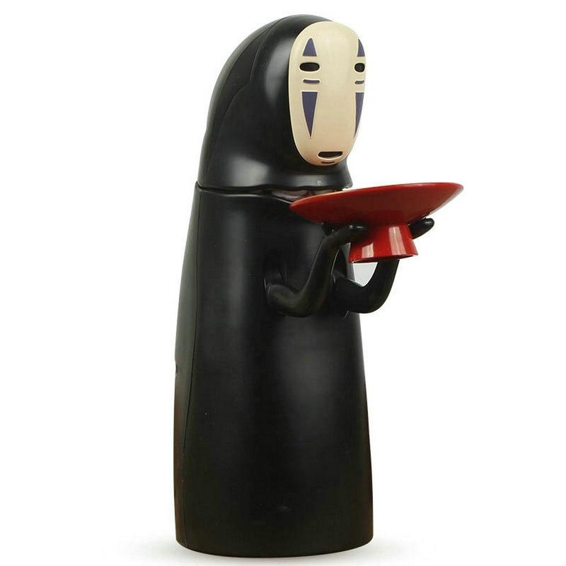 Electronic Faceless Man Money Box Ghost Figure Coin Cartoon No-face Piggy Bank Funny Faceless Man Ghost Figure Saving Box