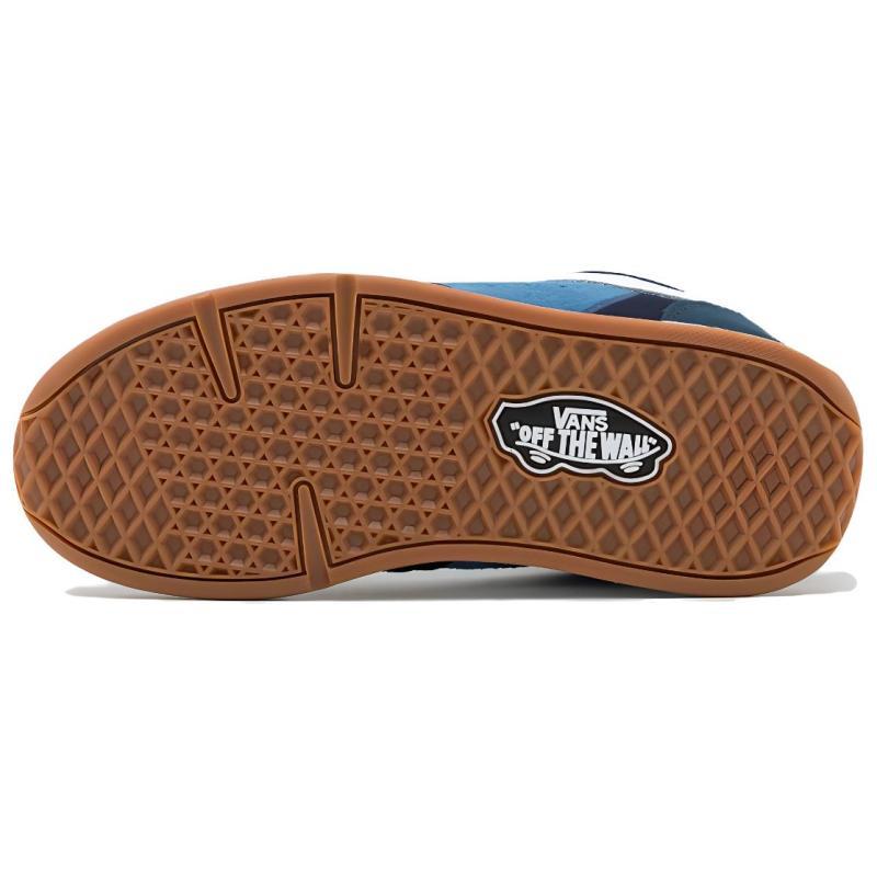 Vans Rowley Износостойкие Низкие Кеды Унисекс Синие Кроссовки VN000CTMSN0