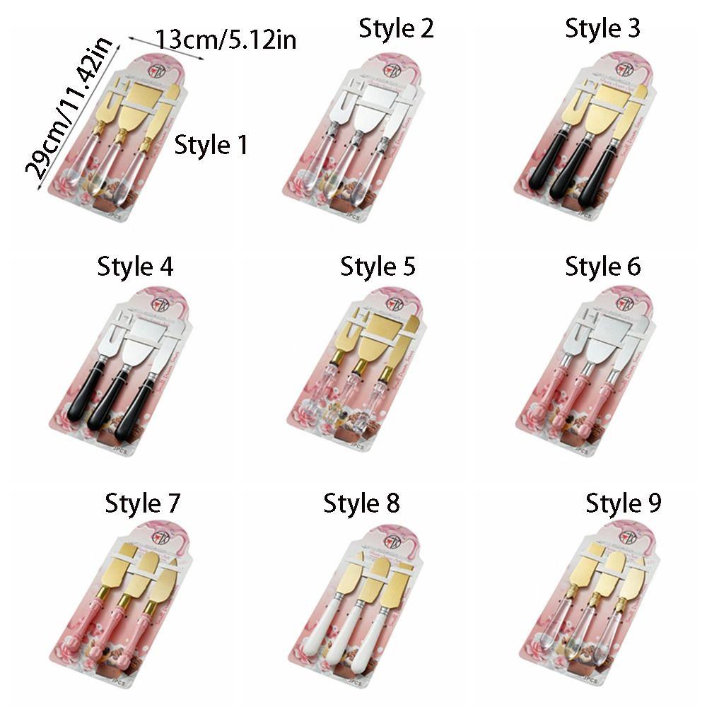 Stainless Steel Cheese Shovel Fork Set Reusable Cake Shovel Cheese Tools Dessert Knife Kitchen