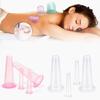 Silicone Massage Cup Facial Cupping Cup Vacuum Cupping Health Face Eye Care Anti Cellulite 4pcs