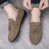 Shoes for Men 2024 New Fashion Casual Leather Shoes Outdoor Soft Sole Driving Shoe Designer Moccasins Comfortable Loafers