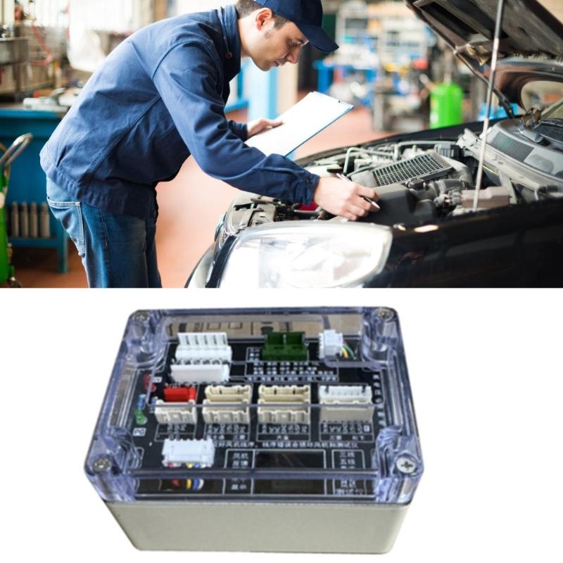 Тестер мотора кондиционера для 3-проводных 5-проводных вентиляторов HVAC с дисплеем оборотов и защитой от короткого замыкания