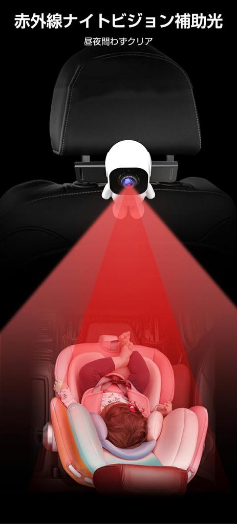 Зеркало для детской коляски LifeZone, чтобы видеть вашего ребенка на заднем сиденье, с зеркалом ночного широкого обзора, прикуриватель 12 В, легко контролируйте вашего... включает