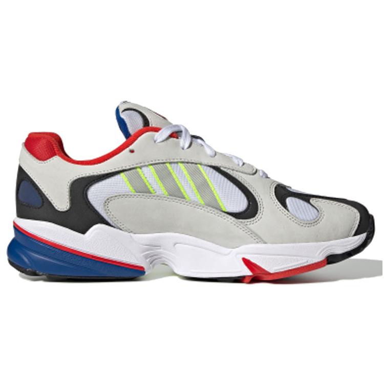 adidas Оригинальные Yung 1 Низкие Повседневные Папины Кроссовки Черный Красный Белый EH0868