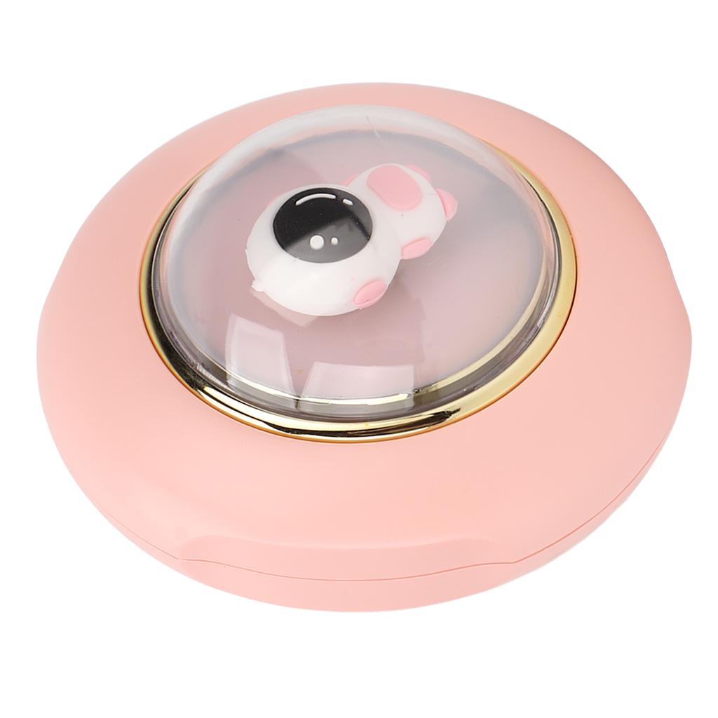 Electric Hand Warmer USB Rechargeable 4000mAh Adjustable Pocket Hand Heater with Night Light Pink