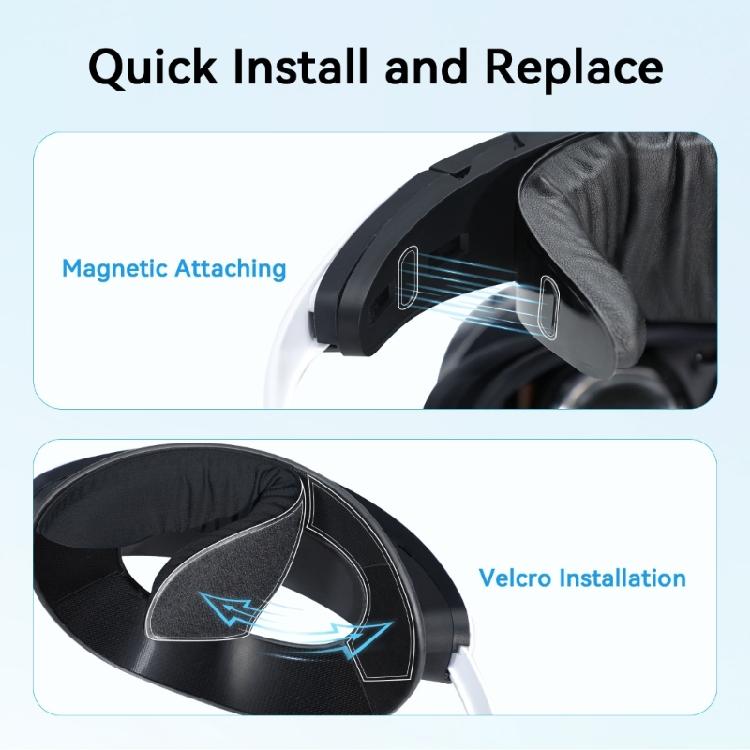 Улучшает комфорт Набор накладок на лоб и затылок для гарнитур VR2 Легко крепится Гипоаллергенные материалы
