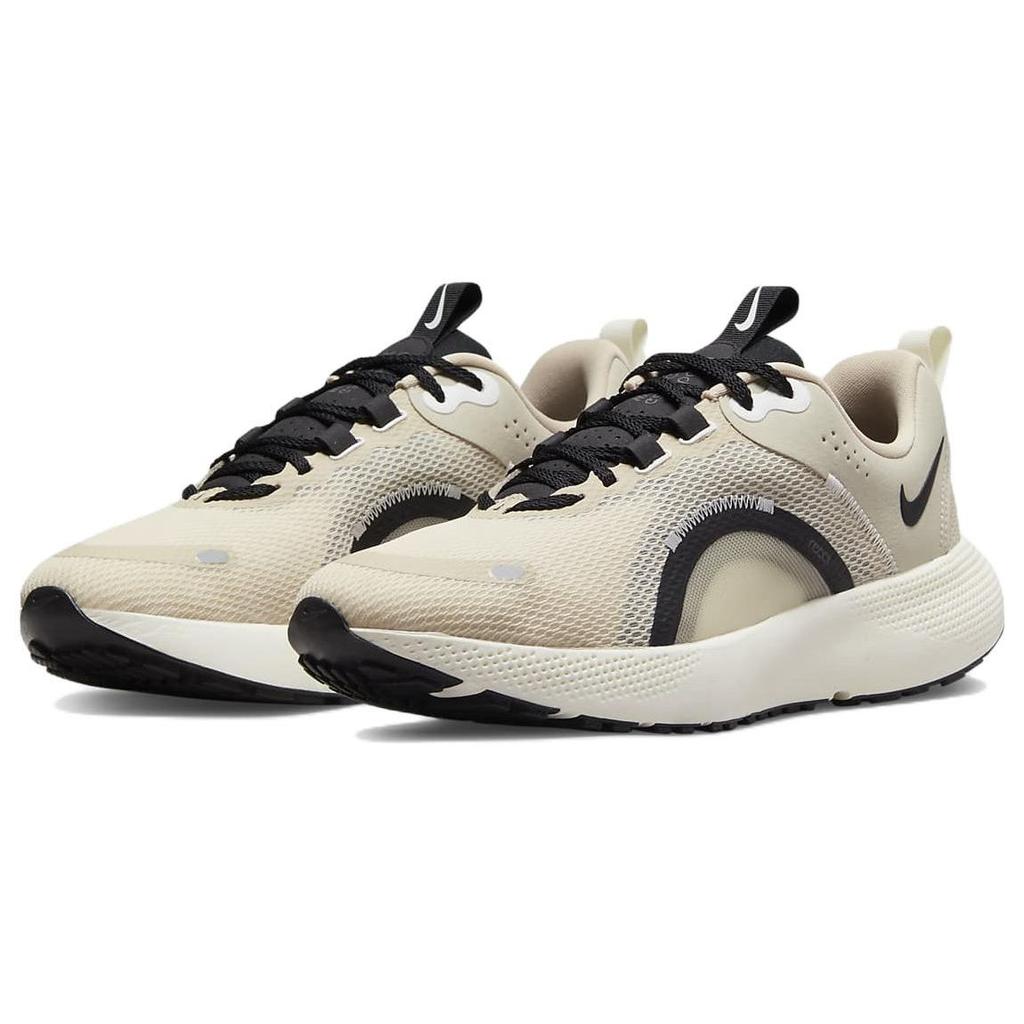 Nike React Escape Run 2 Sanddrift Black Women Sneakers Cream Sail Pearl-White DJ9976-100