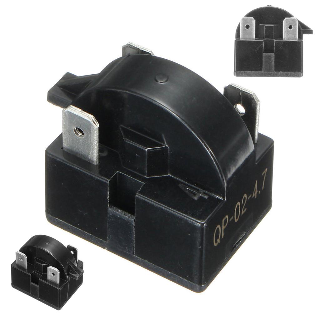 Refrigerator Start Relay PTC For 3 Pin QP2-4.7 4.7 Ohm Vissani Danby Compressor