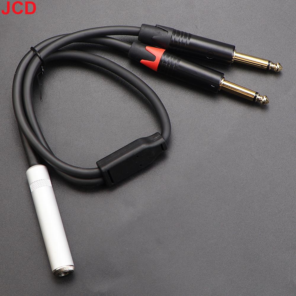 Для iPhone 3,5 мм USB Type C к двойному 6,35 мм Jack Входной Аудиокабель для Ноутбука Микшера Аудио Соединения Микшера Электронная Часть