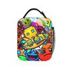 Geometry Dash Games Thermal Insulated Lunch Bag for Picnic  Portable Bento Box Men Women Cooler Thermal Lunch Box