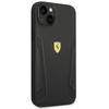 Etui do iPhone 14 Plus Ferrari Skórzane Czarne