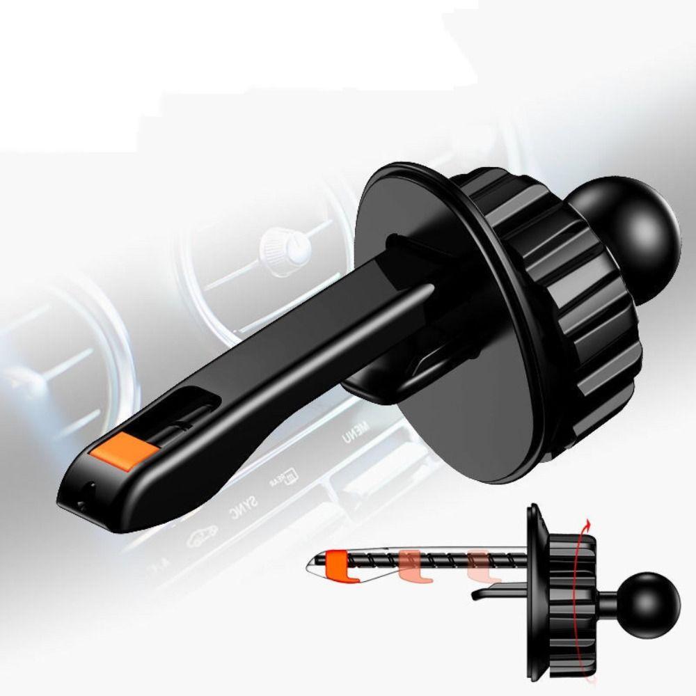 Rotundity Car Phone Holder Black Car Air Outlet Holder Clip Car Air Outlet Clip Accessories